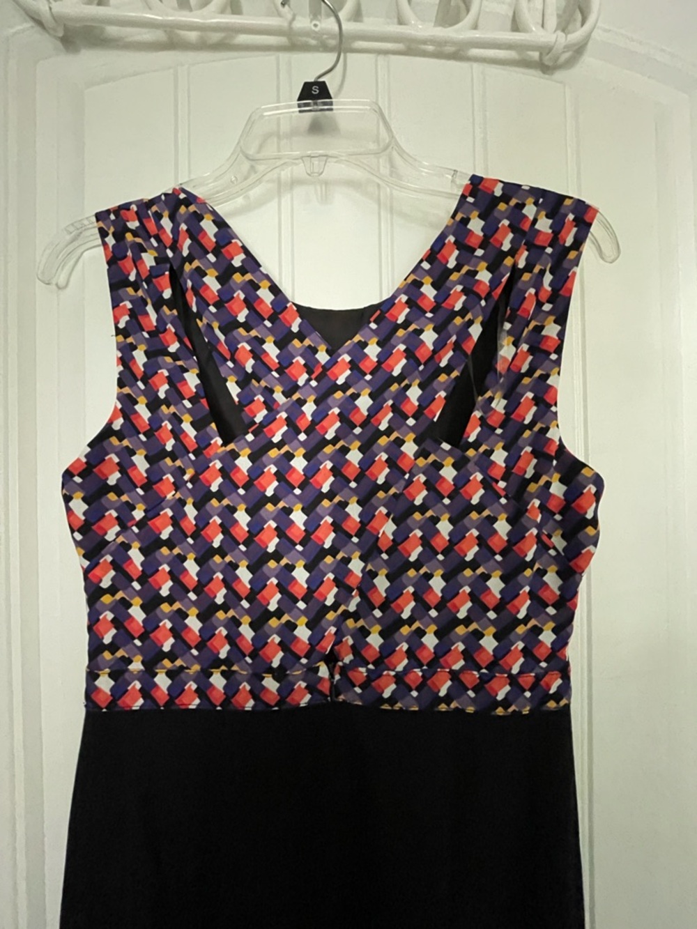 Worthington Black Sheath Dress with Crisscross Back - Picture 4 of 6